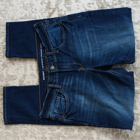 Old Navy Denim - Old Navy Boyfriend Straight Distressed Jeans 4R Blue